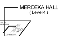 Merdeka Hall consists of: Land Rover, BMW, Perodua, Caltex. Click to see the HALL MAP!
